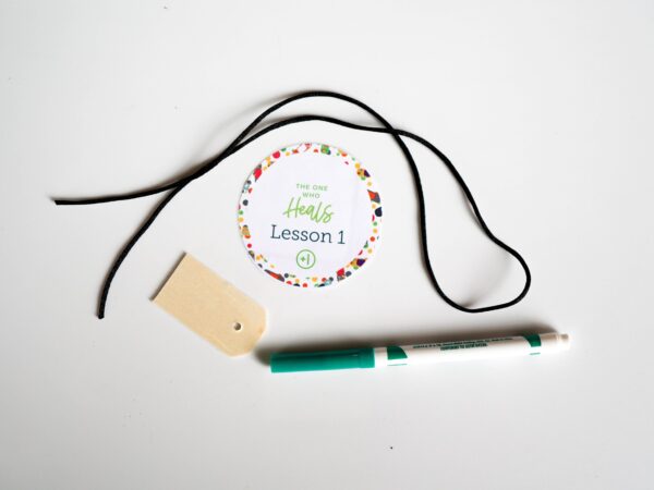 The One Who Heals: Lesson 1 Craft